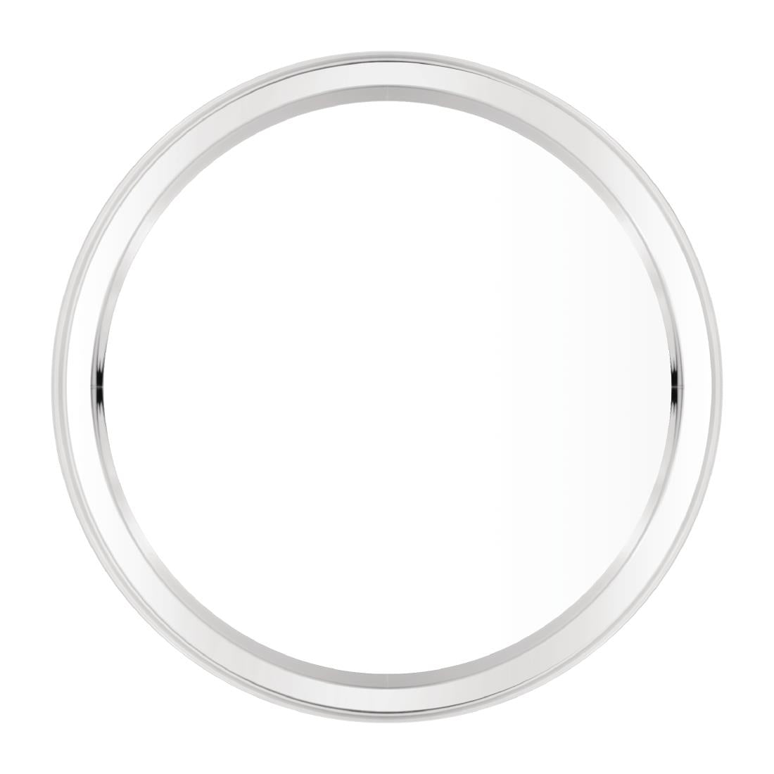 Olympia Stainless Steel Round Serving Tray 305mm - J828