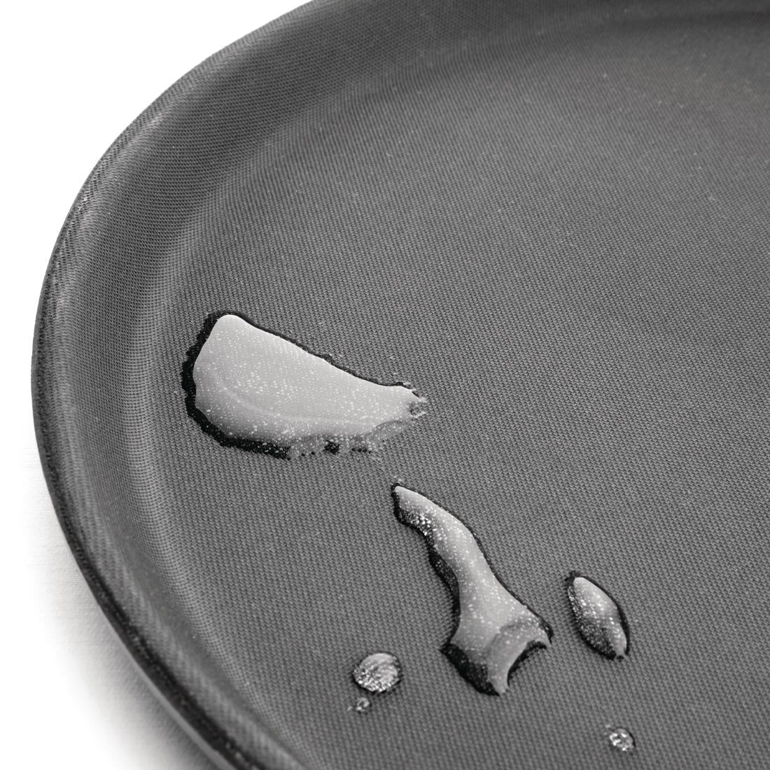 Olympia Kristallon Fibreglass Round Anti-Slip Bar Tray small - J845