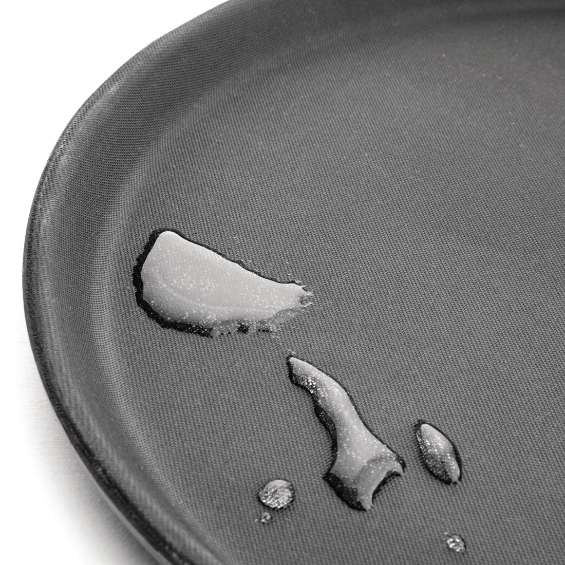 Olympia Kristallon Fibreglass Round Anti-Slip Bar Tray medium - J846