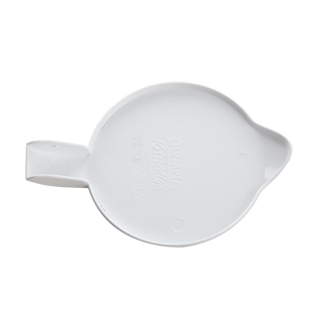 Olympia Kristallon White Polycarbonate Lid for 900ml Jug - J906