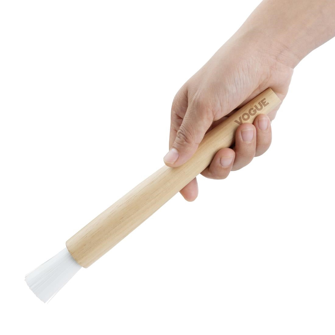 Vogue Wooden Handle Round Pastry Brush 235mm - JA524