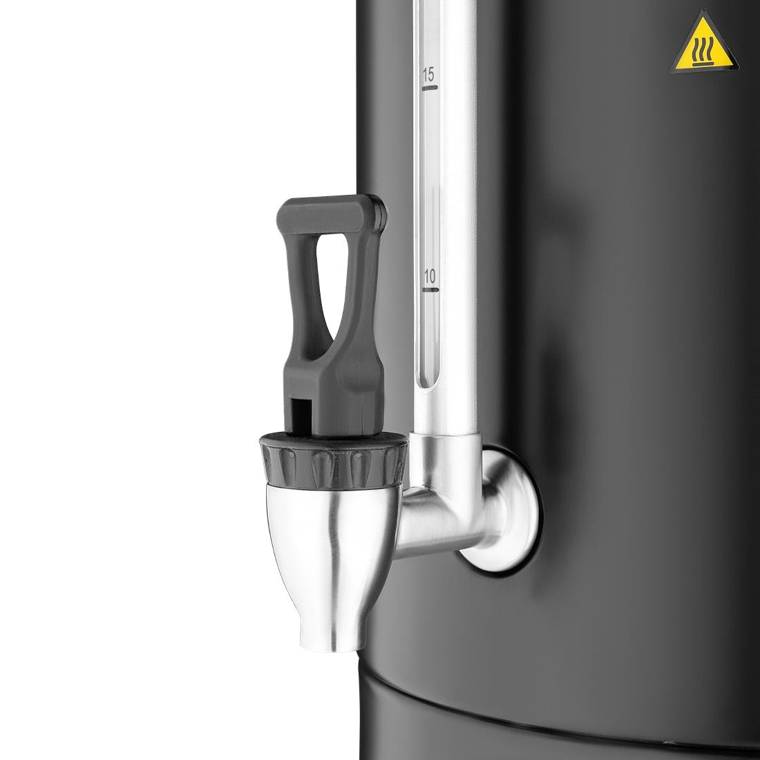 Apuro Energy Saving Water Urn Matt Black 30Ltr - JA863-A