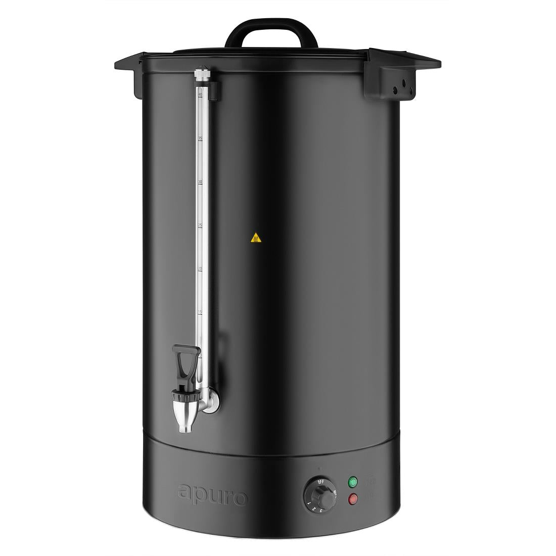 Apuro Energy Saving Water Urn Matt Black 40Ltr - JA864-A
