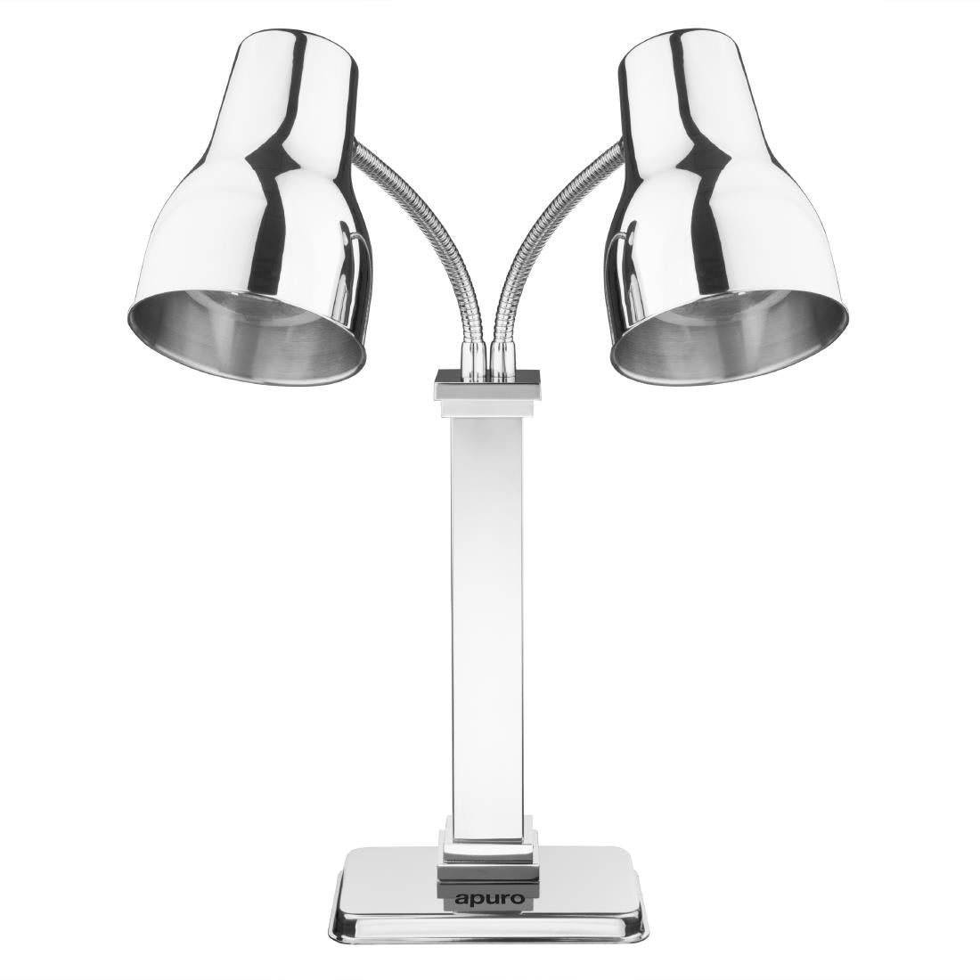 Apuro Double Heat Lamp Carving Station Stainless Steel 2x250W - JA869-A