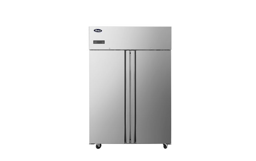 Atosa Slimline Upright Double Door Fridge JBF80RSGR