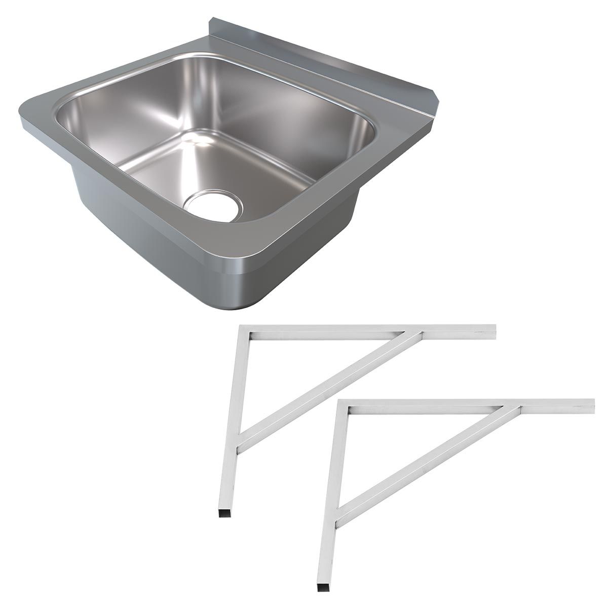 3Monkeez Jumbo Laundry Basin - Including Brackets - AB-JB-B
