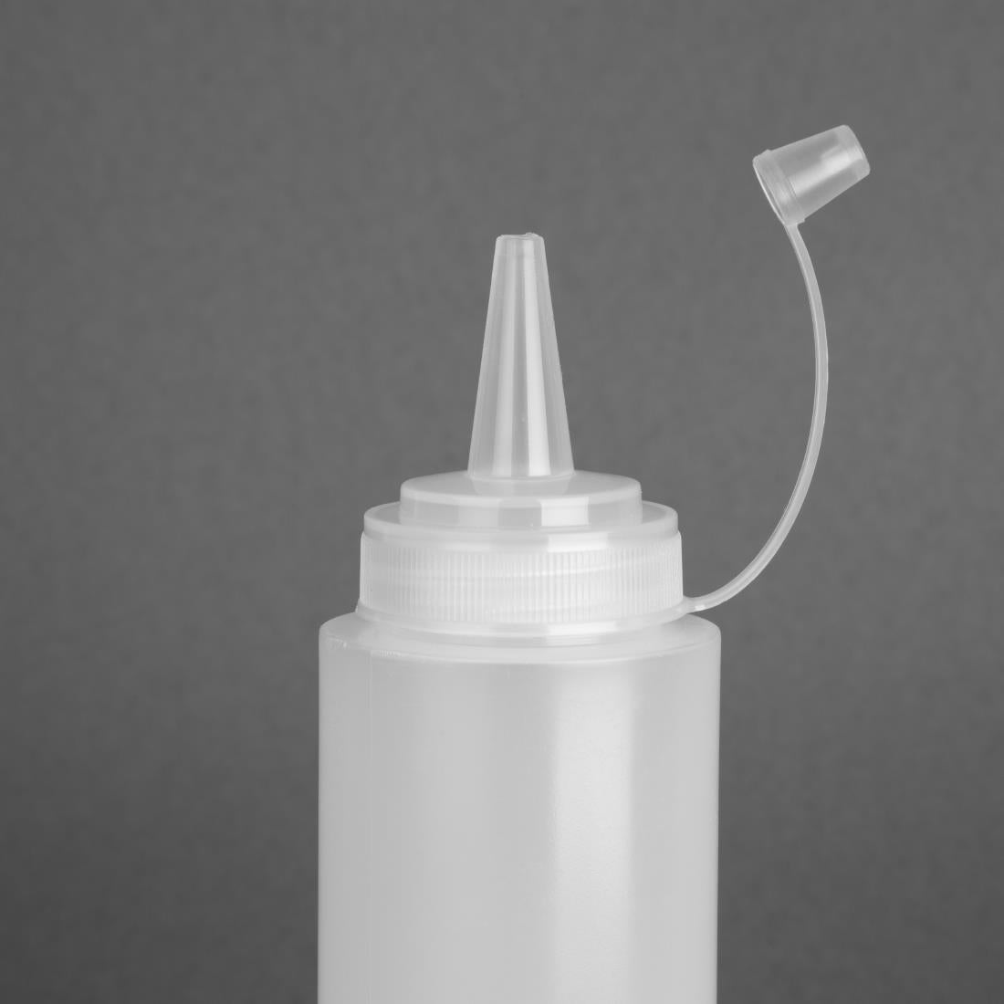 Vogue Clear Squeeze Sauce Bottle 227ml - K062