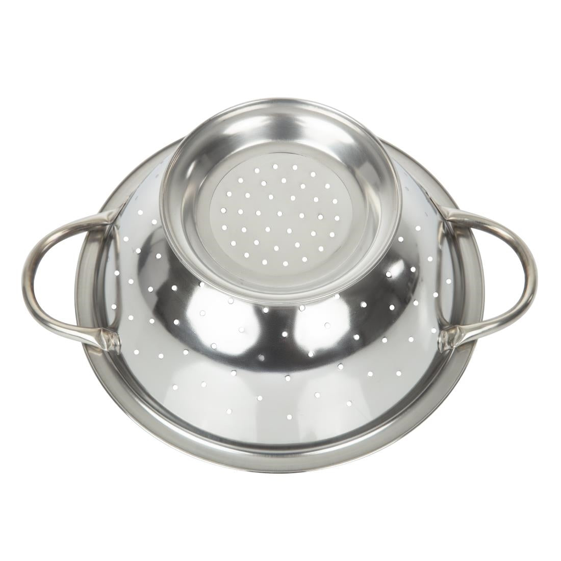 Vogue Stainless Steel Colander 220mm - K331