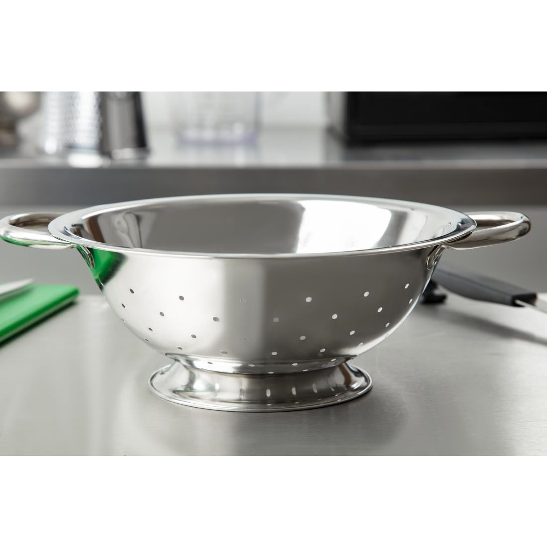 Vogue Stainless Steel Colander 220mm - K331