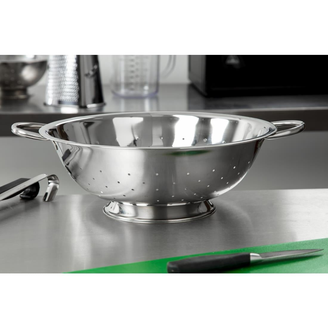 Vogue Stainless Steel Colander 305mm - K348