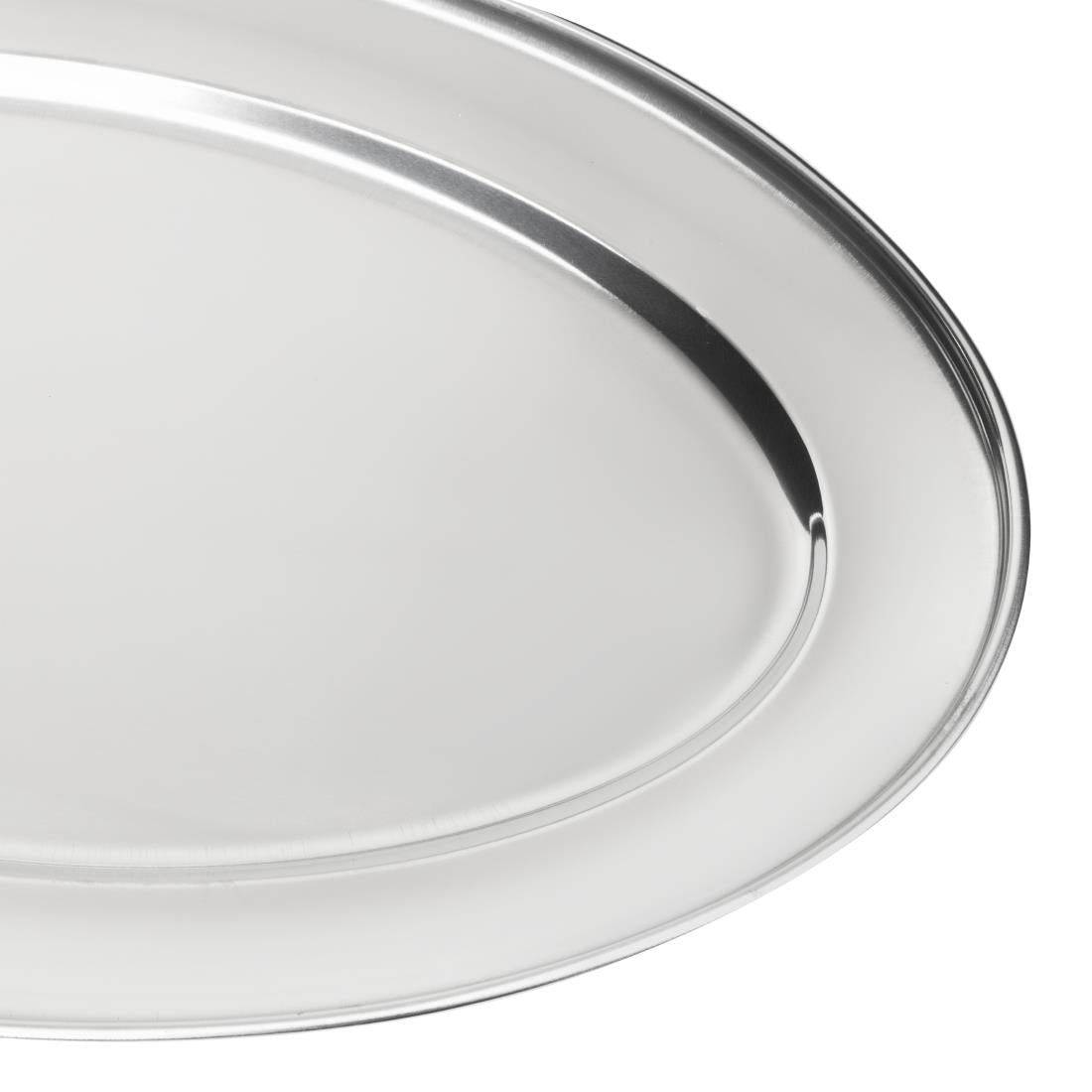 Olympia Stainless Steel Oval Service Tray 200mm - K360
