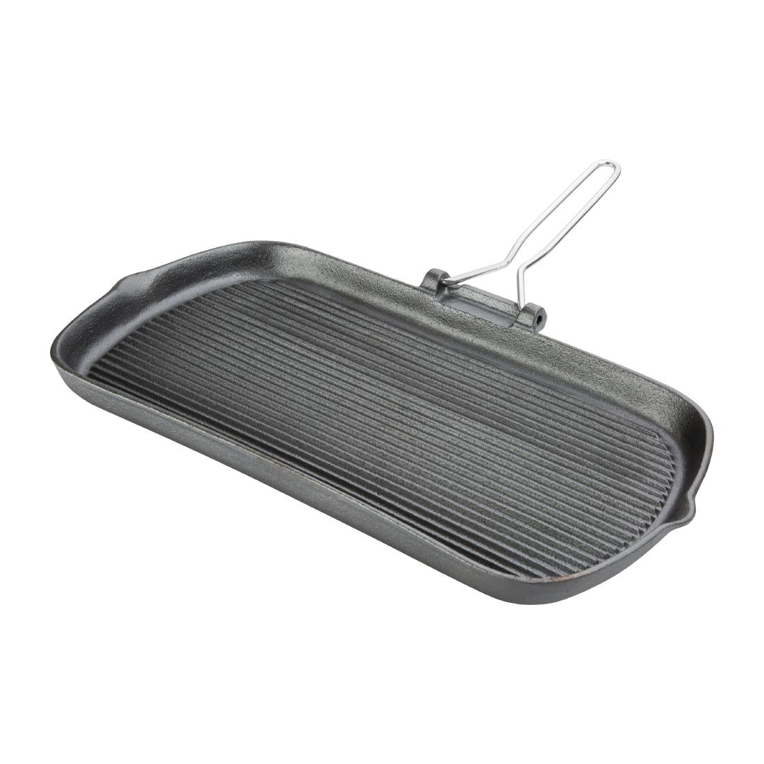 Vogue Cast Iron Grill Pan - K417