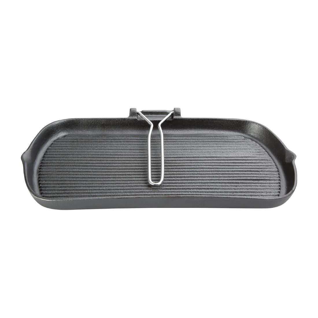 Vogue Cast Iron Grill Pan - K417