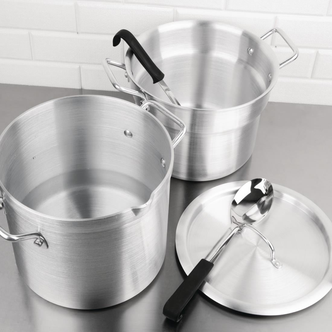 Vogue Aluminium Double Boiling Pot 10Ltr - K645