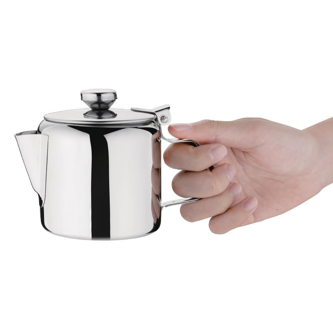 Olympia Concorde Tea Pot Stainless Steel 410ml - K677