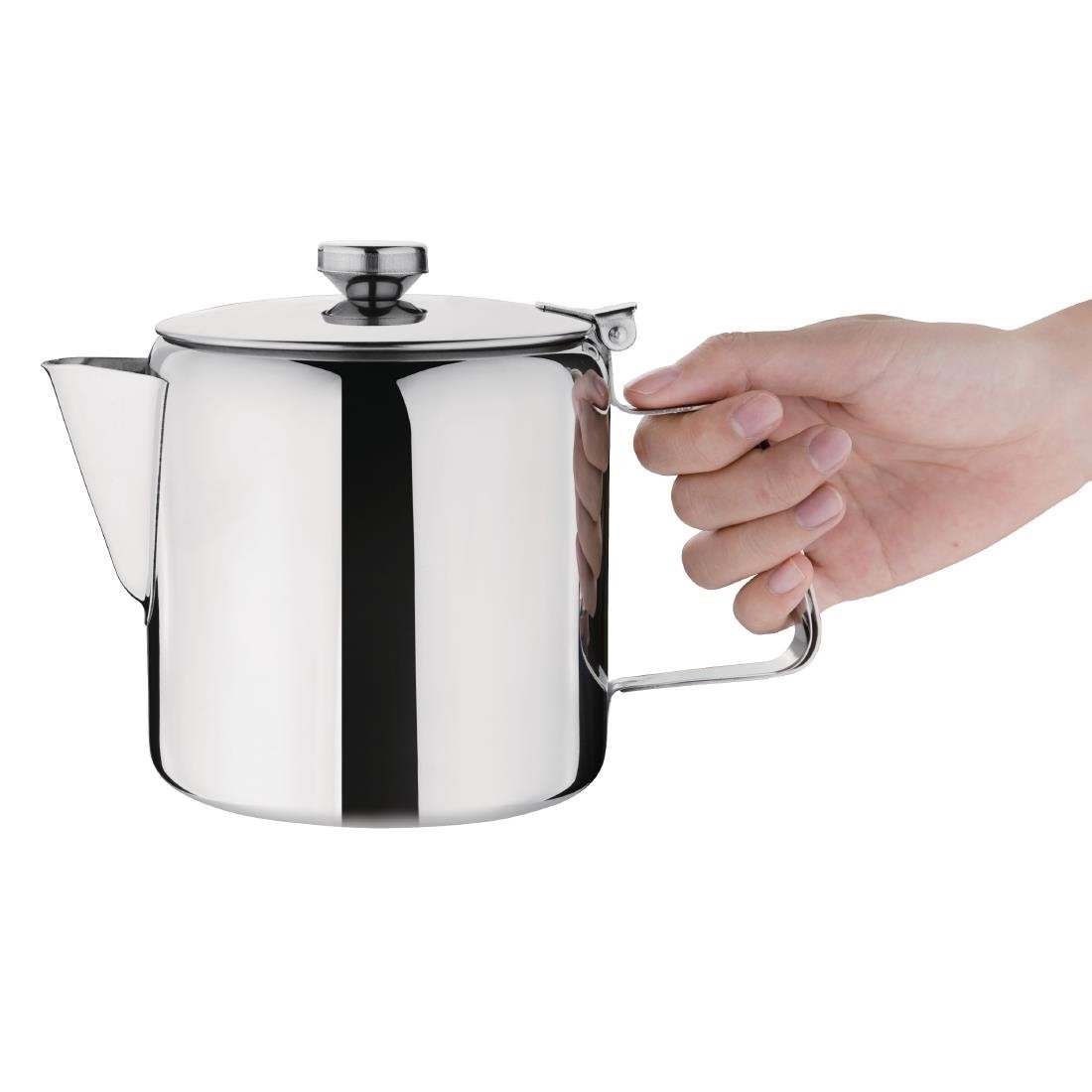 Olympia Concorde Tea Pot Stainless Steel 1.35Ltr - K680
