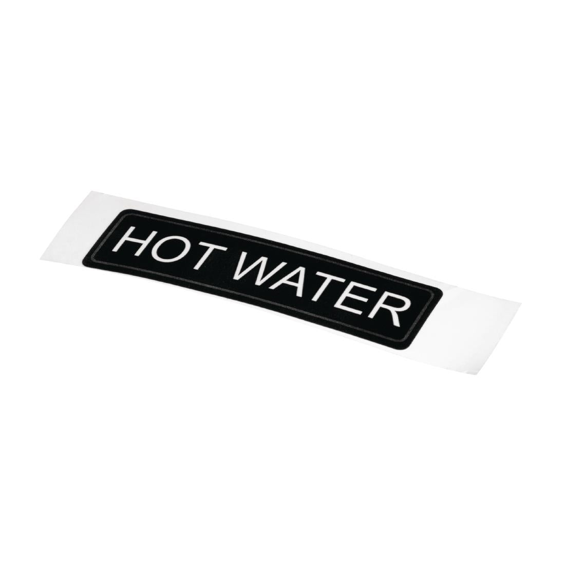 Olympia Airpot Hot Water Label - K705