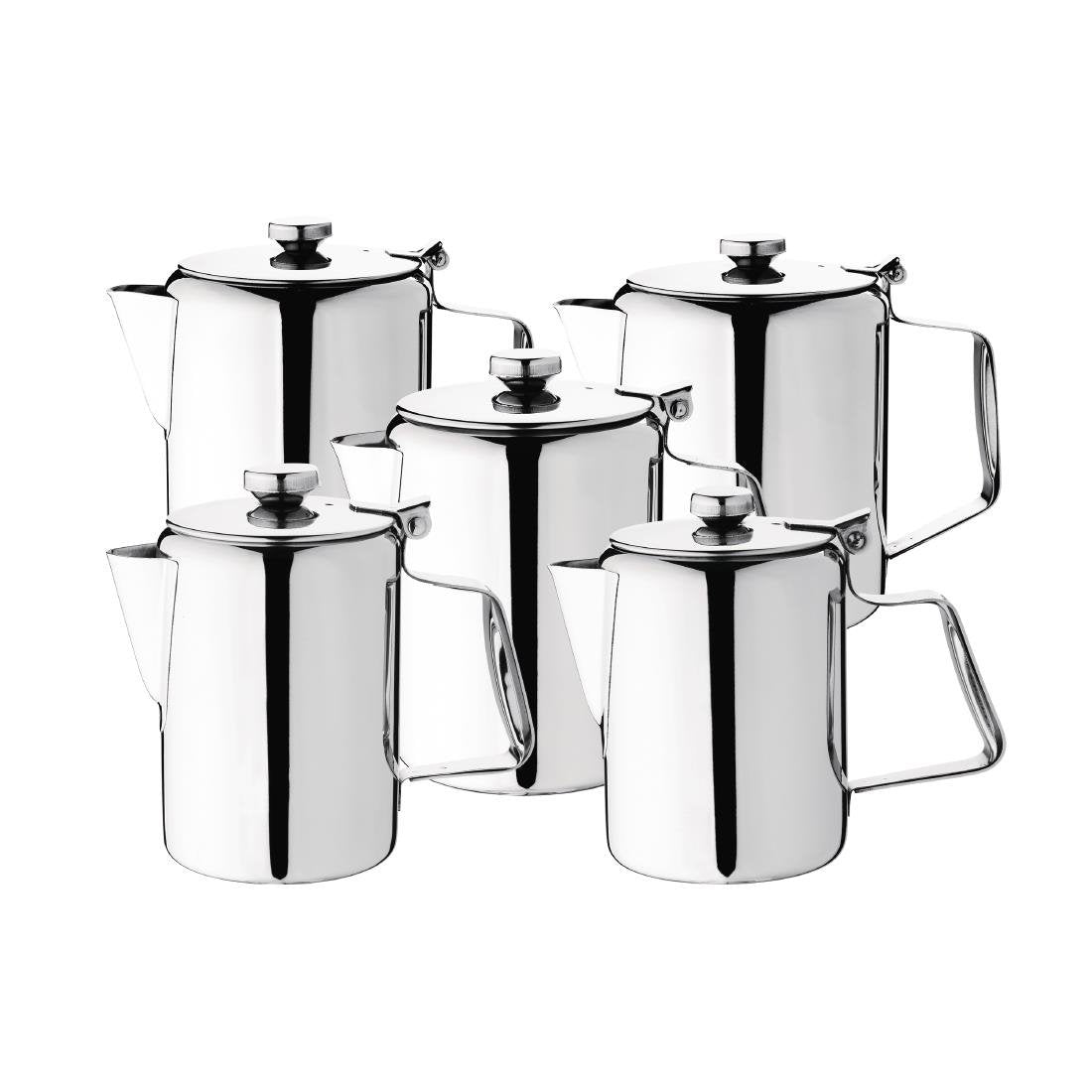 Olympia Concorde Stainless Steel Coffee Pot 2Ltr - K749