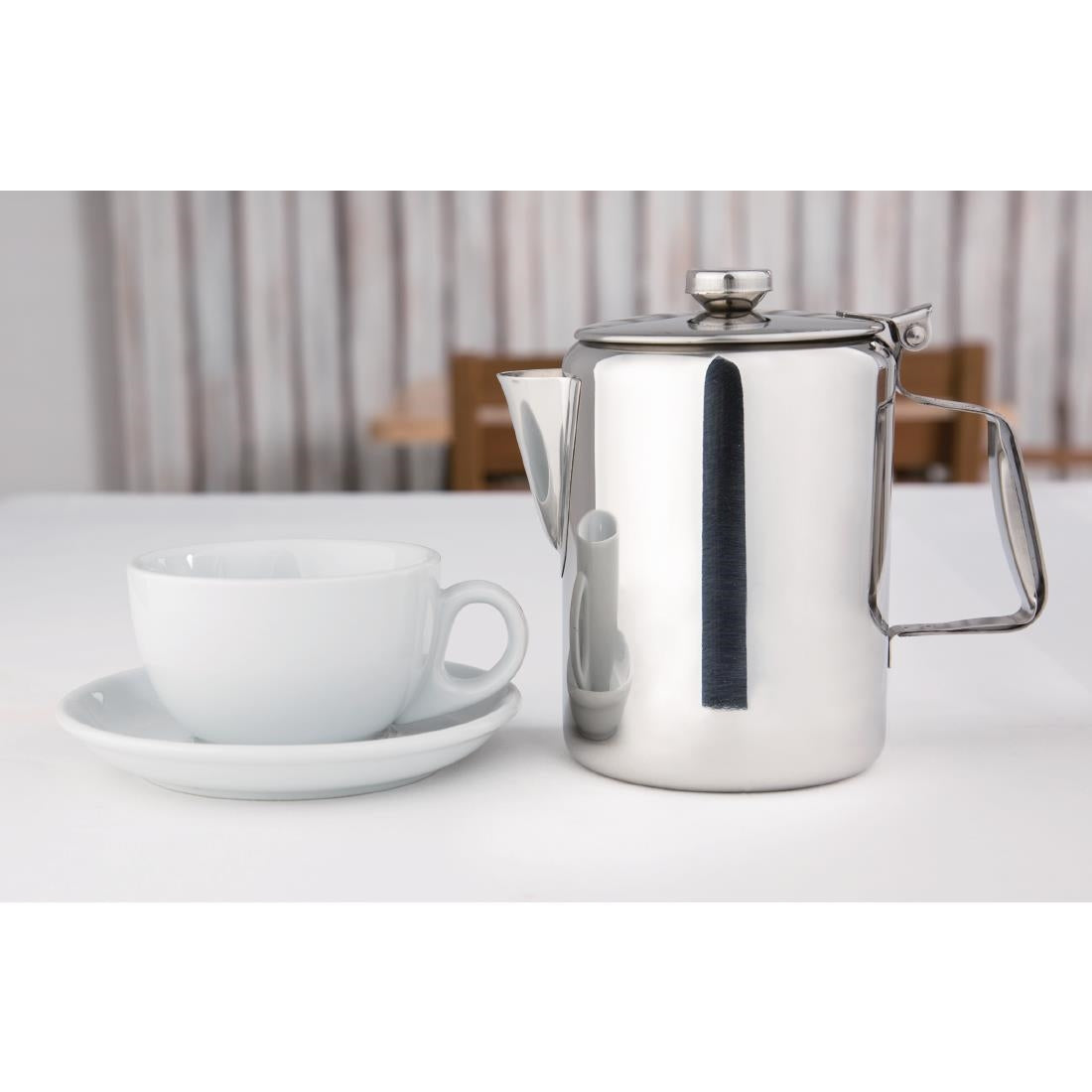 Olympia Concorde Stainless Steel Coffee Pot 910ml - K747