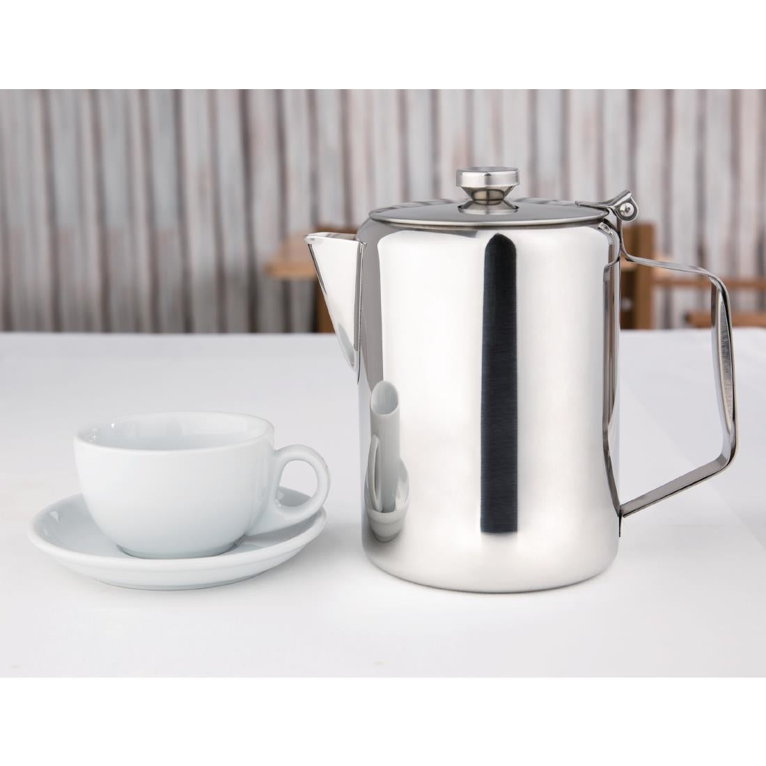 Olympia Concorde Stainless Steel Coffee Pot 2Ltr - K749