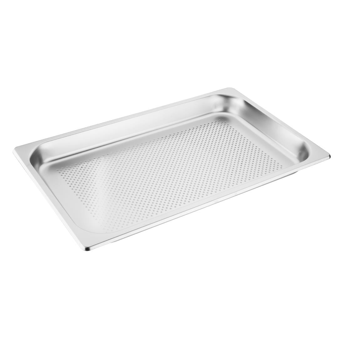 Vogue Perforated St/St - GN 1/1 40mm - K839-A