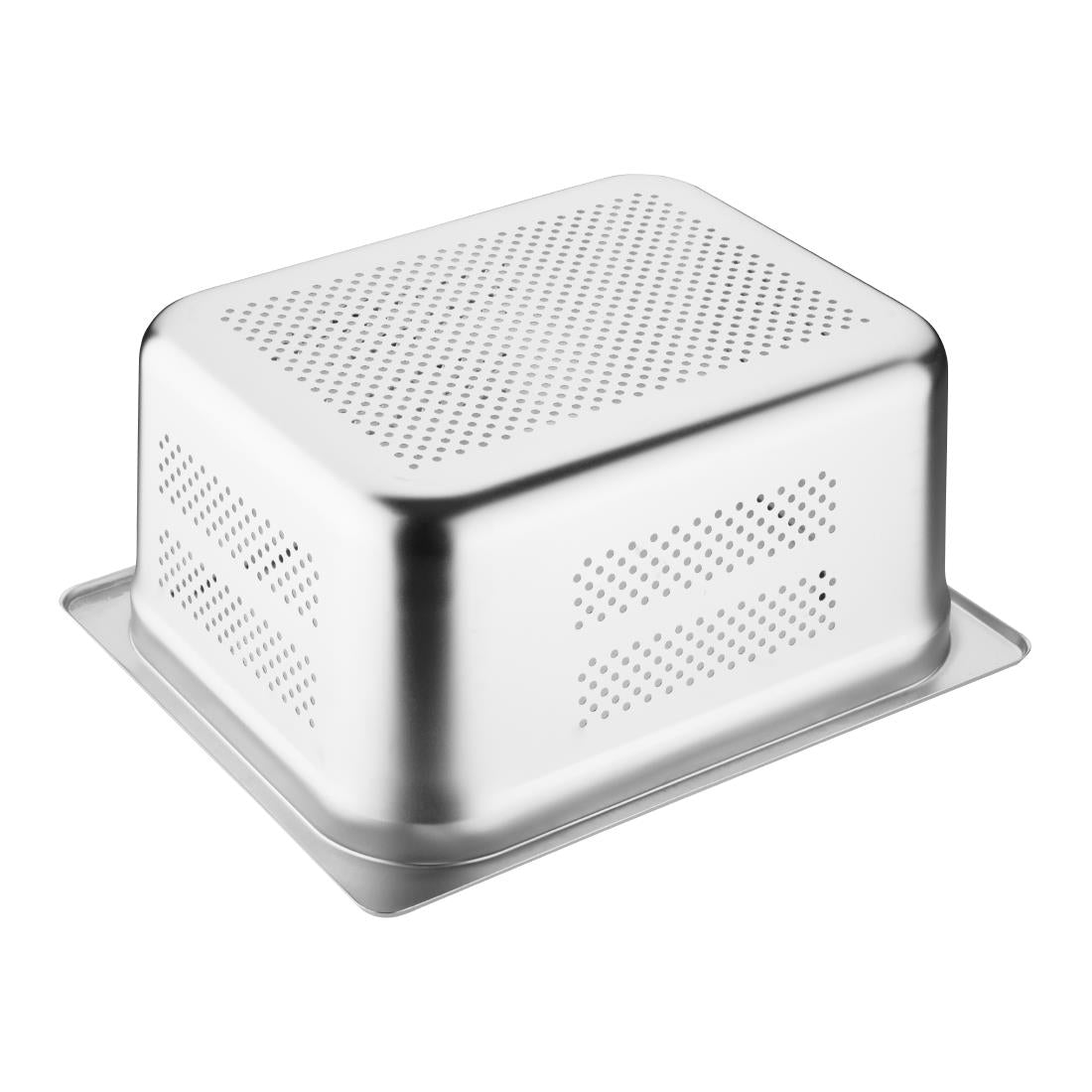 Vogue Stainless Steel Perforated 1/2 Gastronorm Tray 150mm - K846-A