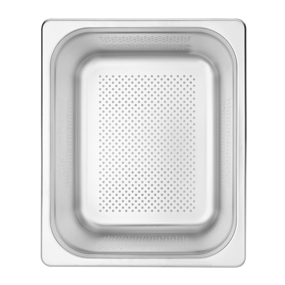 Vogue Stainless Steel Perforated 1/2 Gastronorm Tray 150mm - K846-A