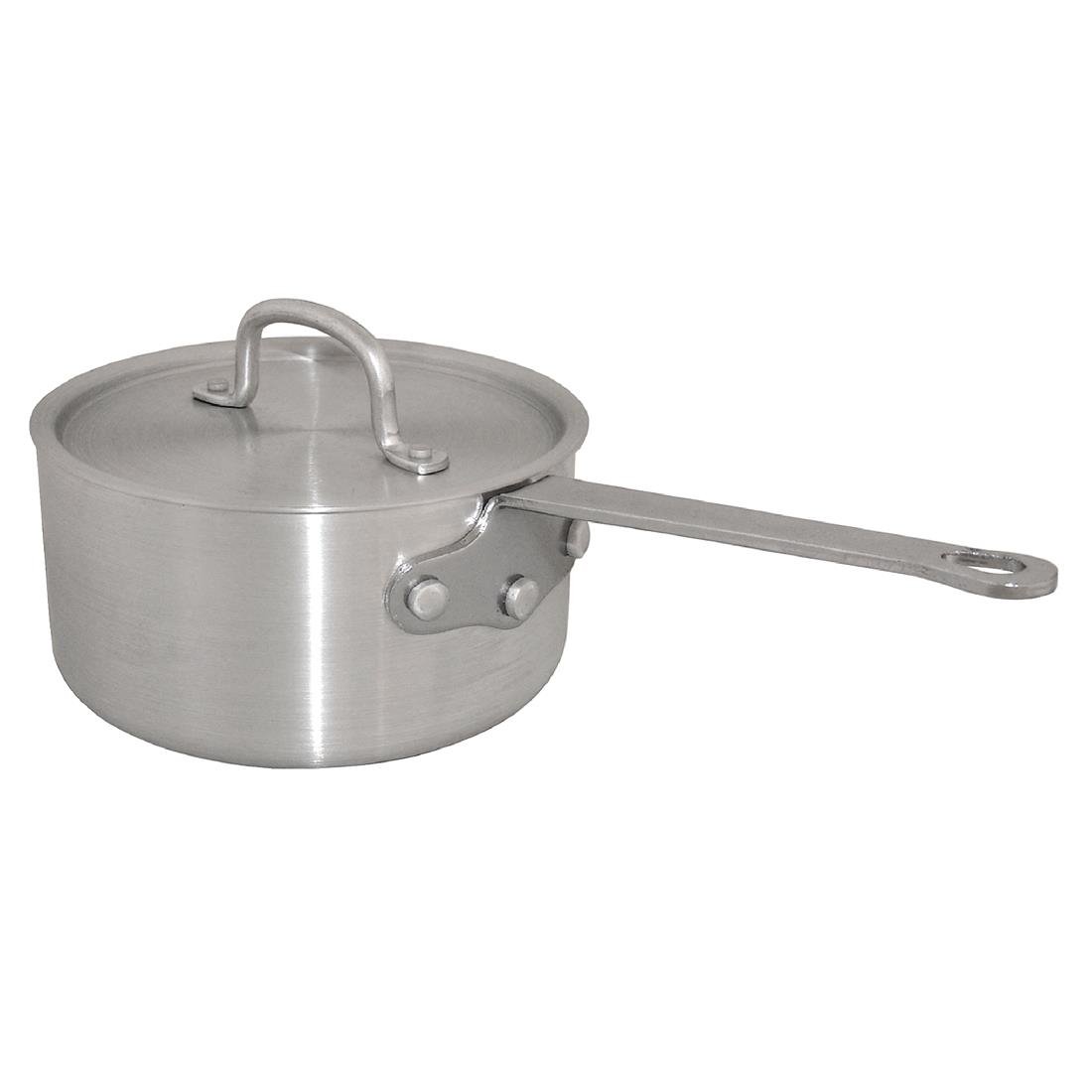 Vogue Aluminium Saucepan 2.4Ltr - K724