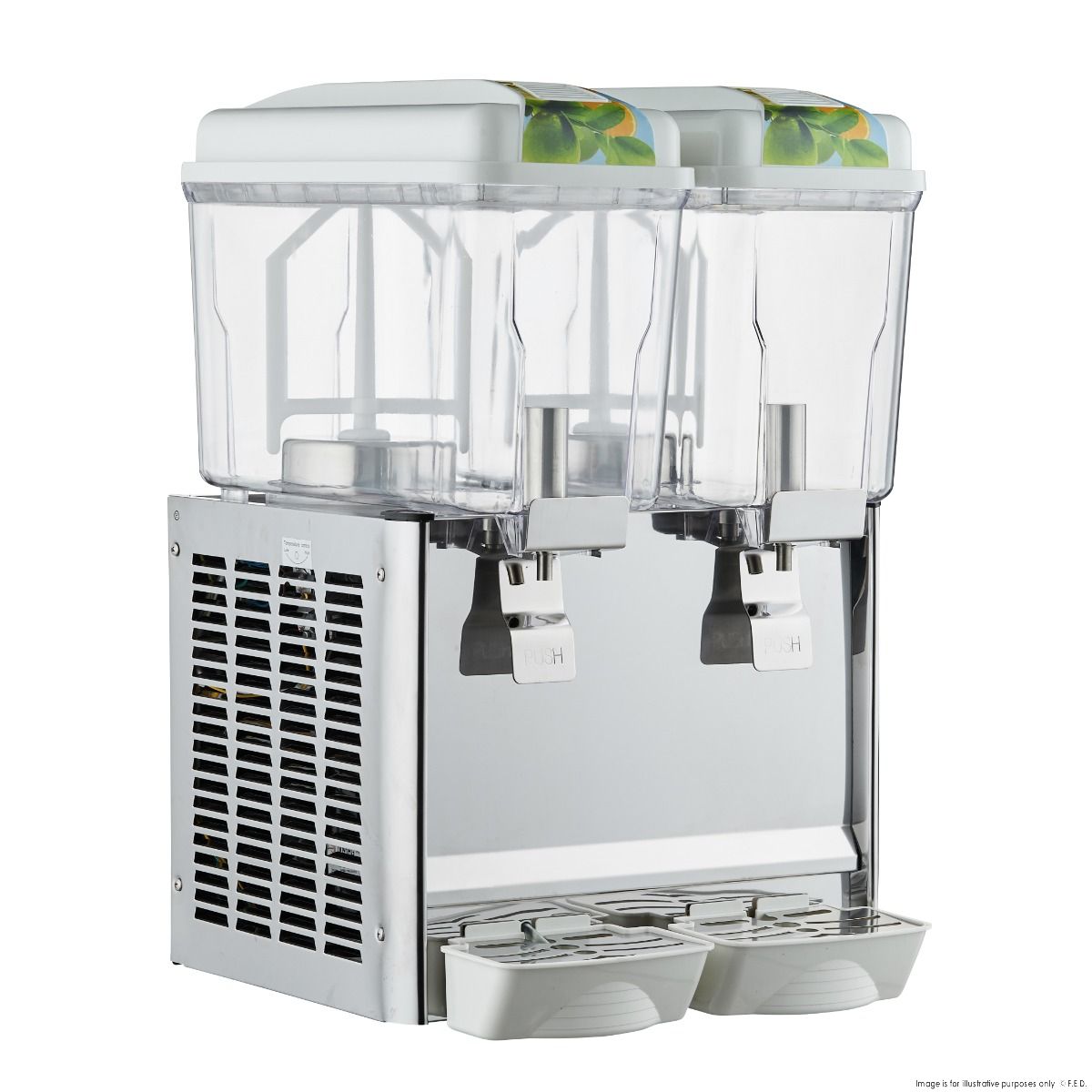 Benchstar Double Bowl Juice Dispenser KF12L-2
