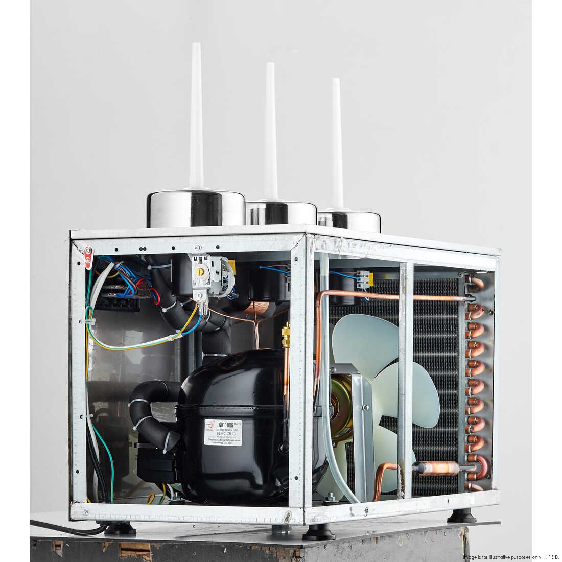 Benchstar Triple Bowl Juice Dispenser KF12L-3