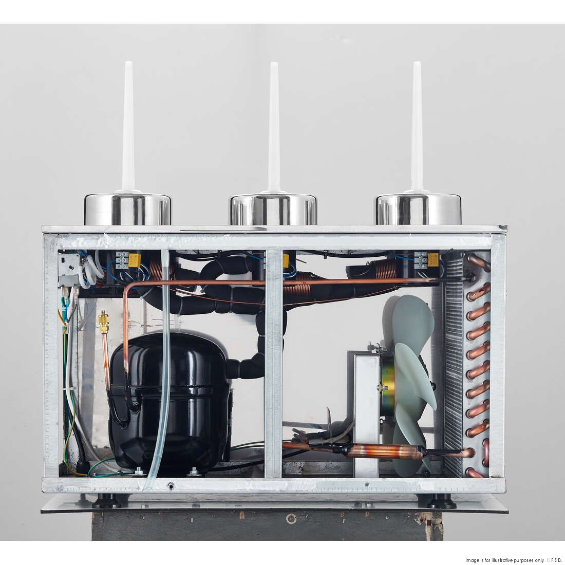 Benchstar Triple Bowl Juice Dispenser KF12L-3