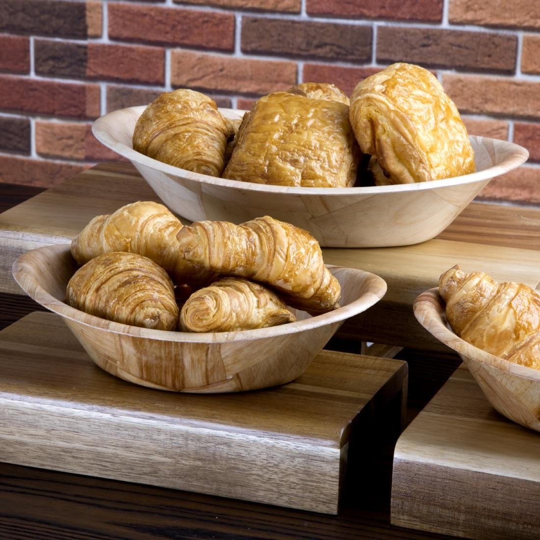 Olympia Oval Wooden Bowl Large - L093