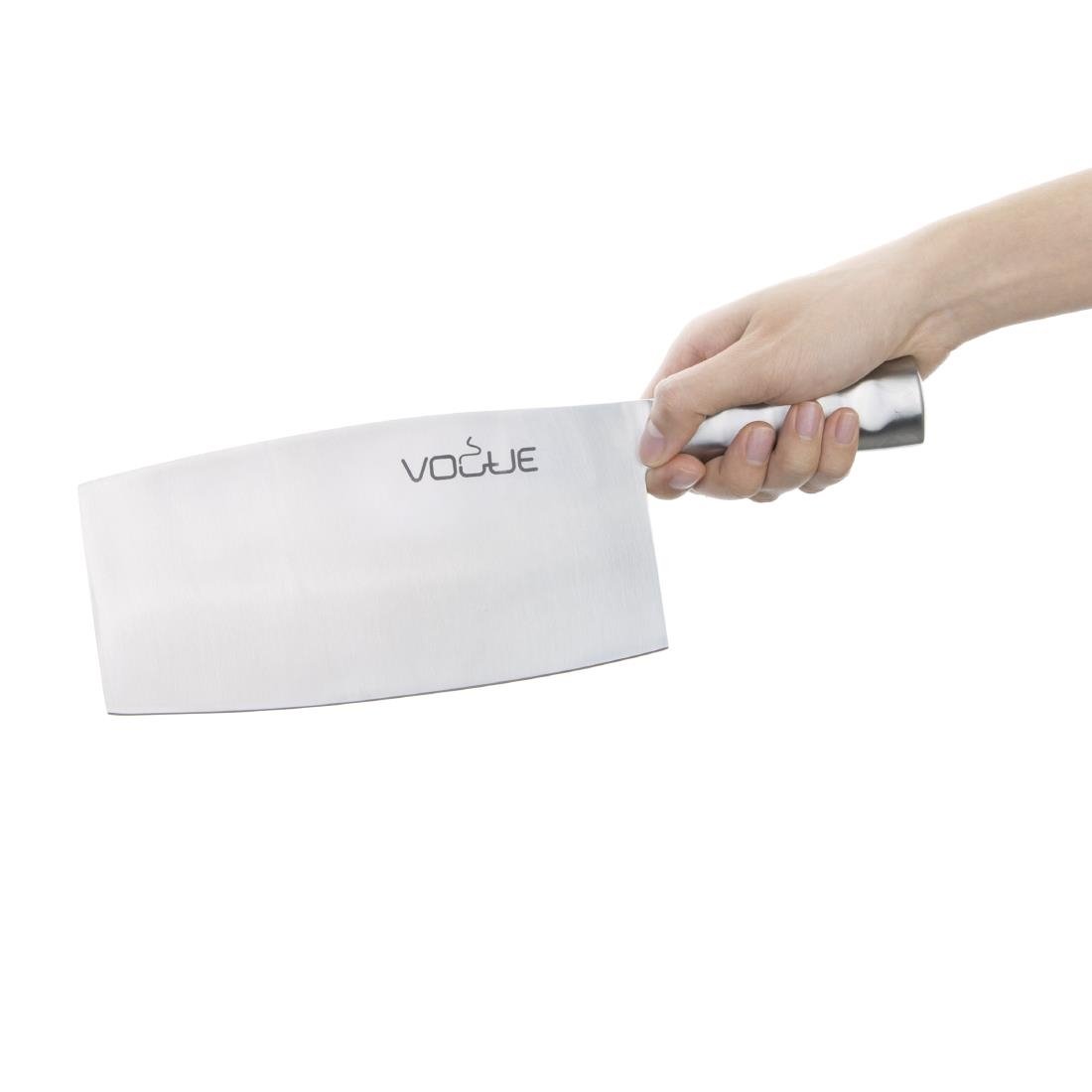 Vogue Stainless Steel Cleaver 20.5cm - L259