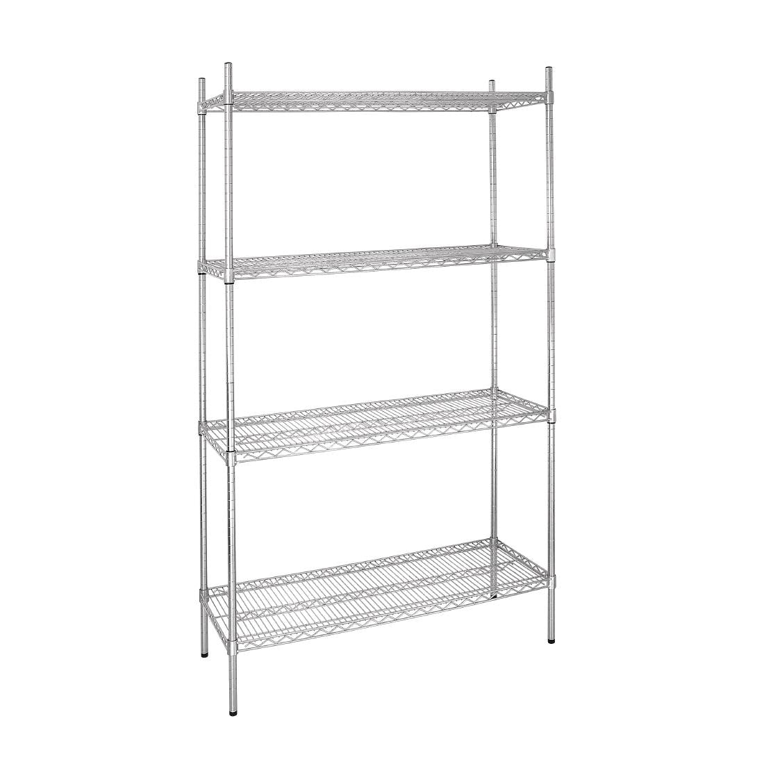 Vogue 4 Tier Wire Shelving Kit - 910x460mm - L927