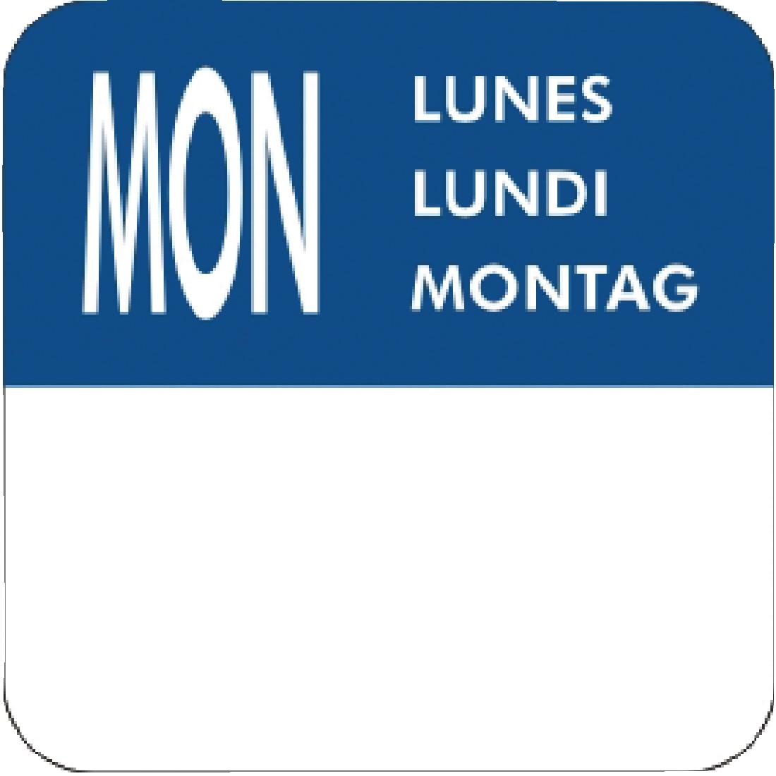 Vogue Removable Day of the Week Labels - S151