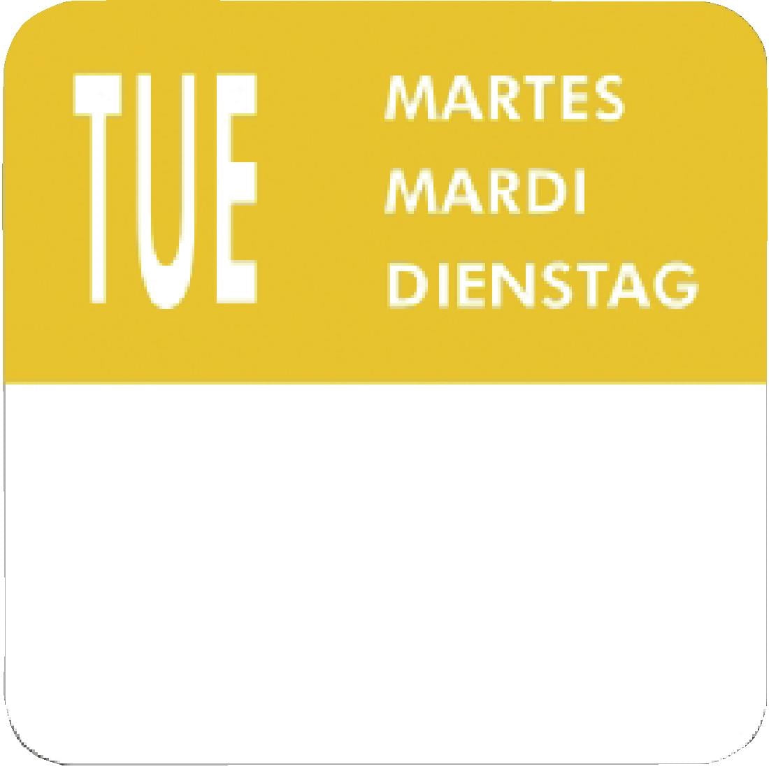 Vogue Removable Day of the Week Labels - S151