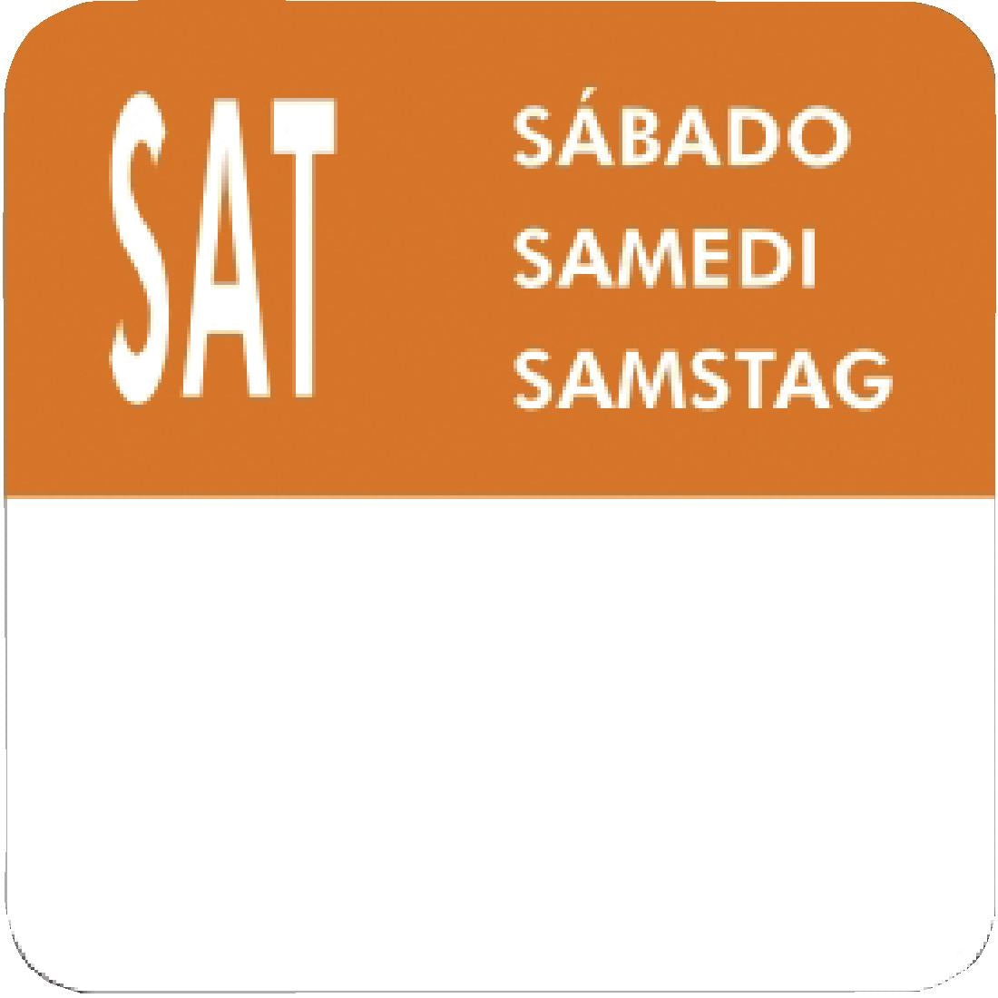 Vogue Removable Day of the Week Labels - S151