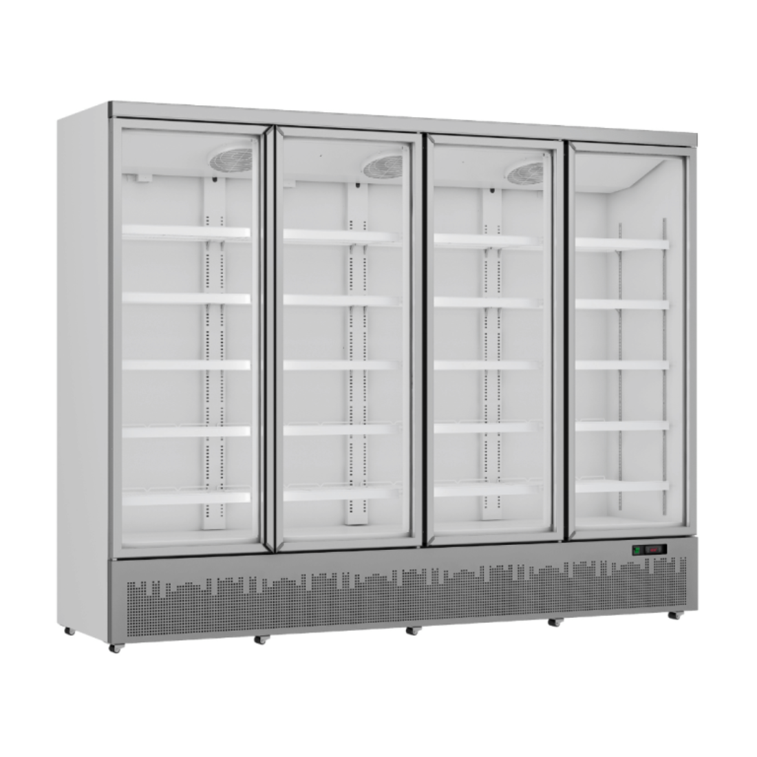 Thermaster 4 Door Glass Door Supermarket Freezer 1938L - LG-2500GBMF