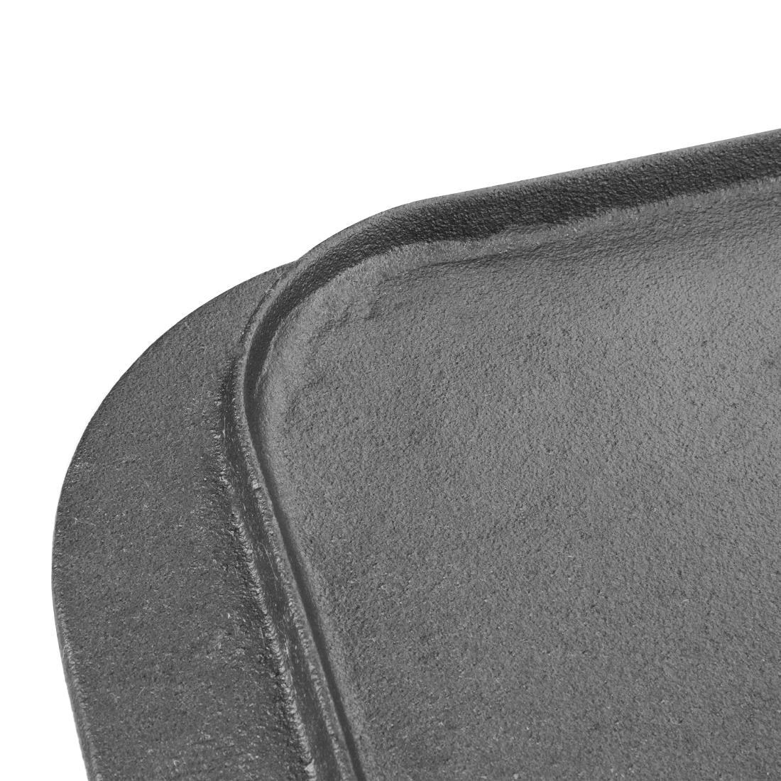 Vogue Reversible Cast Iron Double Griddle Pan - M650