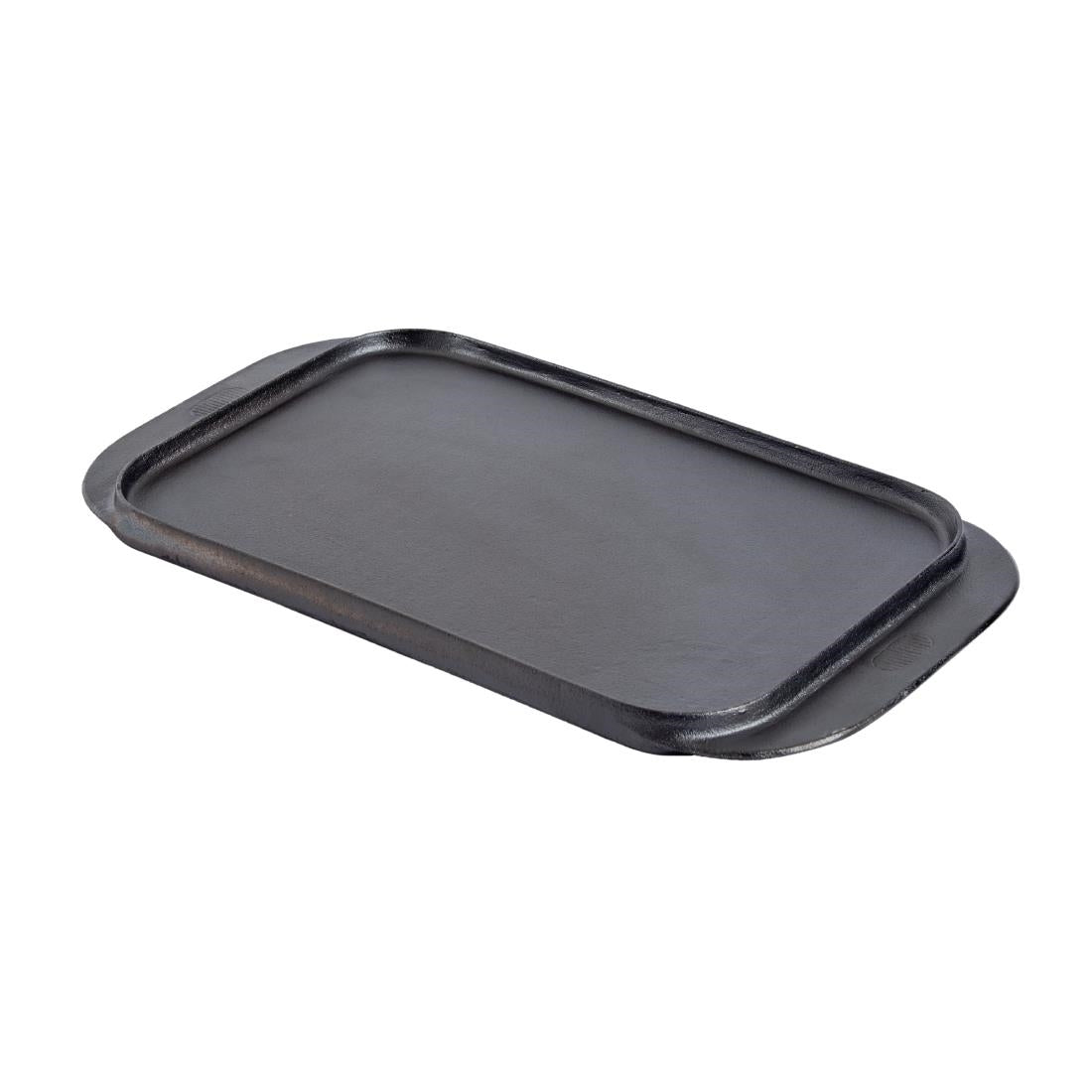 Vogue Reversible Cast Iron Double Griddle Pan - M650