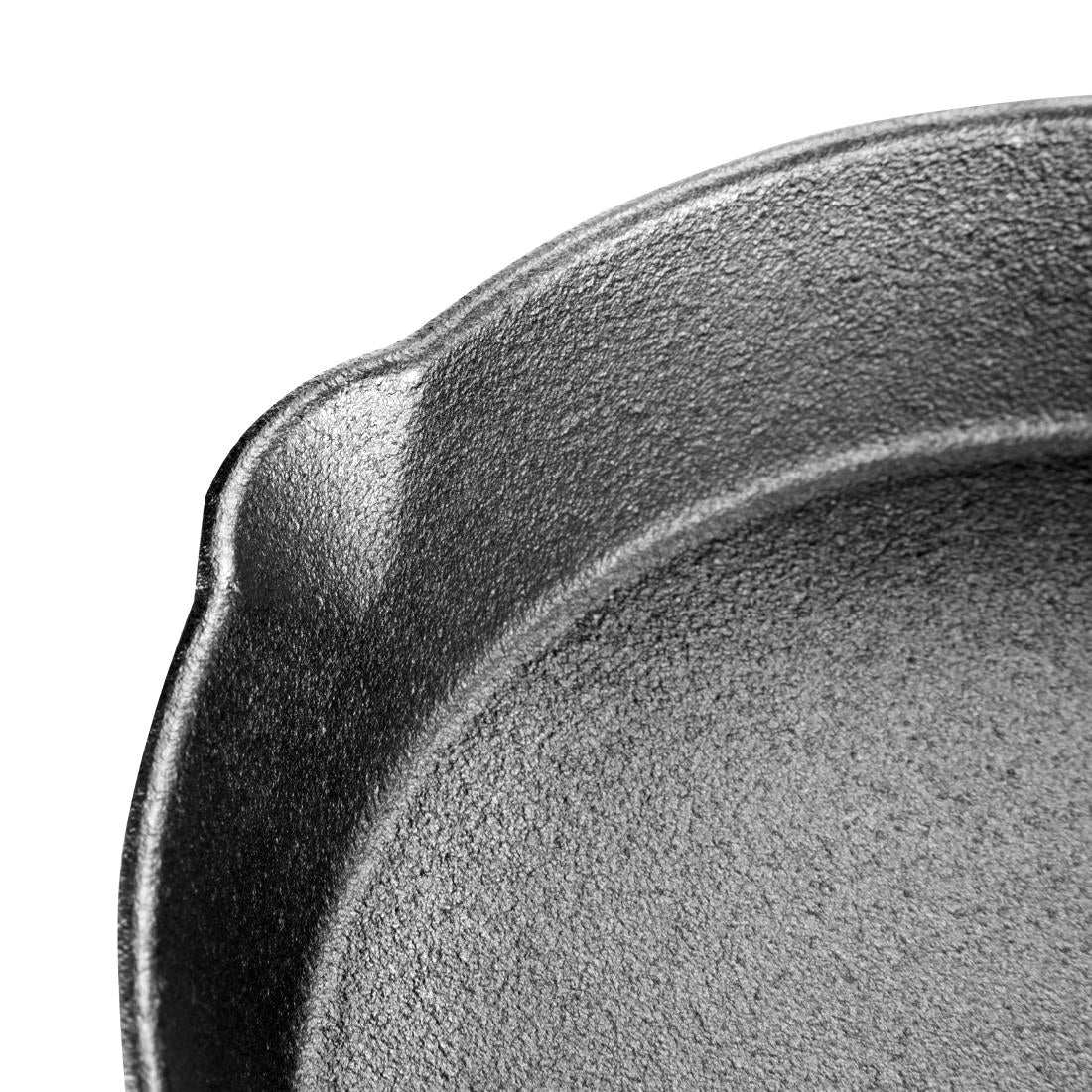 Vogue Round Cast Iron Skillet Pan 203mm - M654