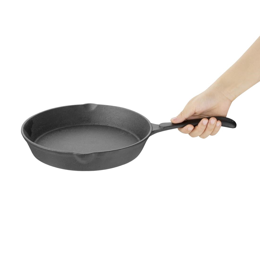 Vogue Round Cast Iron Skillet Pan 255mm - M655