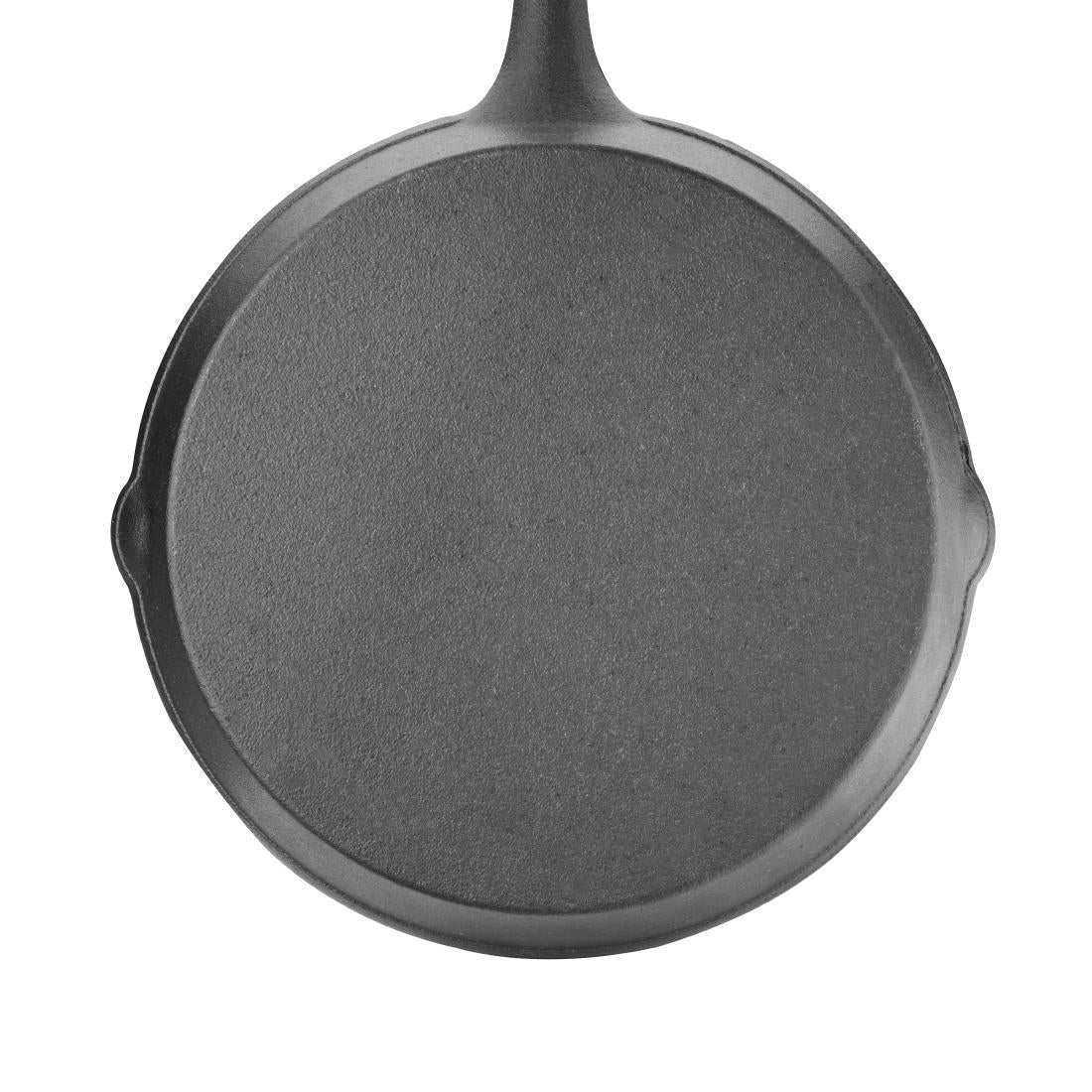 Vogue Round Cast Iron Skillet Pan 255mm - M655