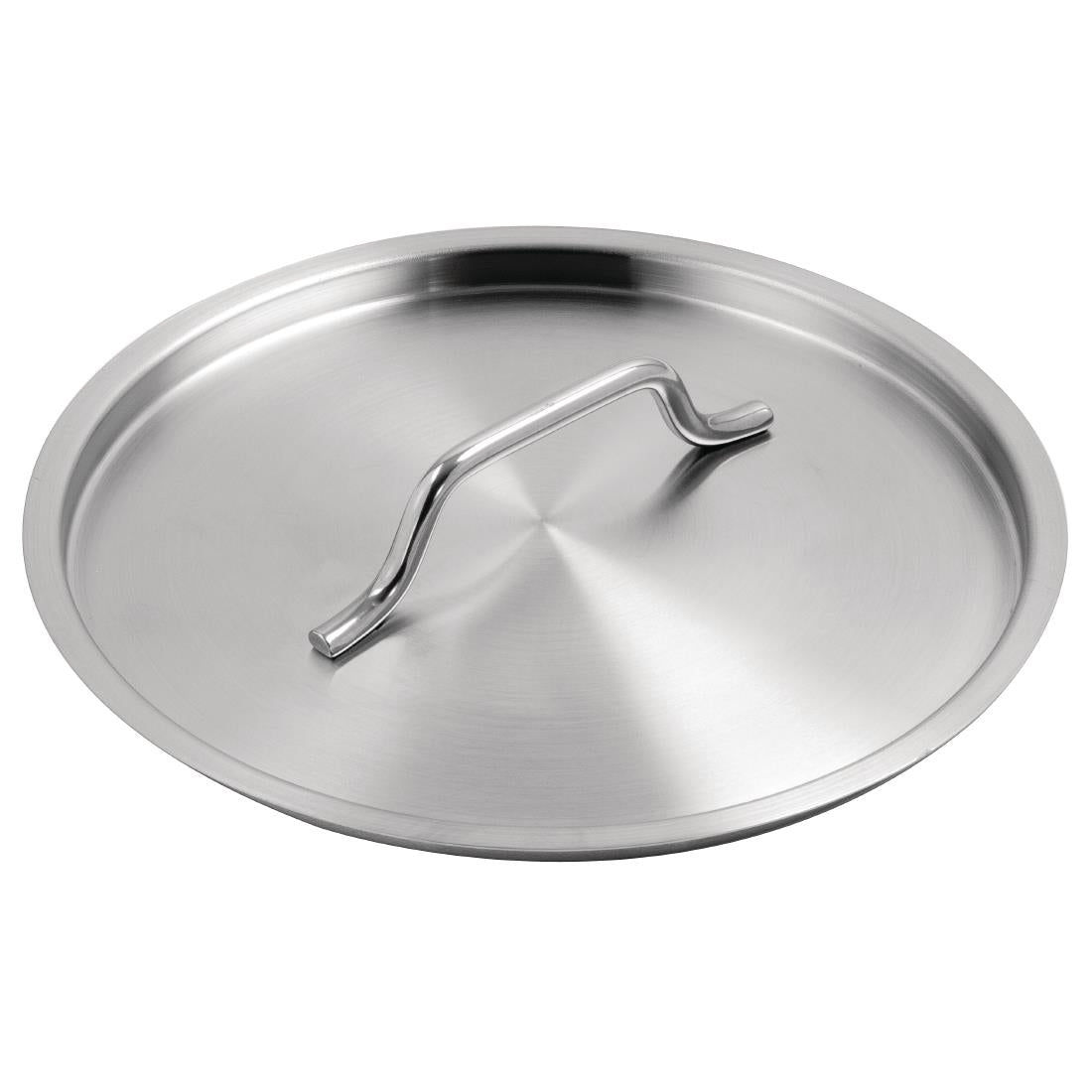 Vogue Stainless Steel Saucepan Lid 200mm - M949