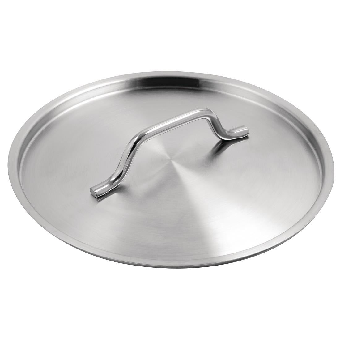 Vogue Stainless Steel Saucepan With Lid 240mm - SA605