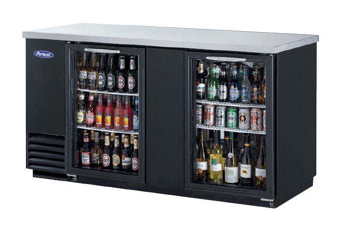 Atosa Back Bar Cooler with Glass Door MBB69