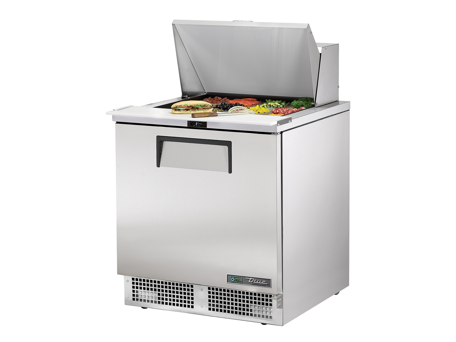 TRUE 1 Door Food Prep Fridge - TFP-32-12M-HC