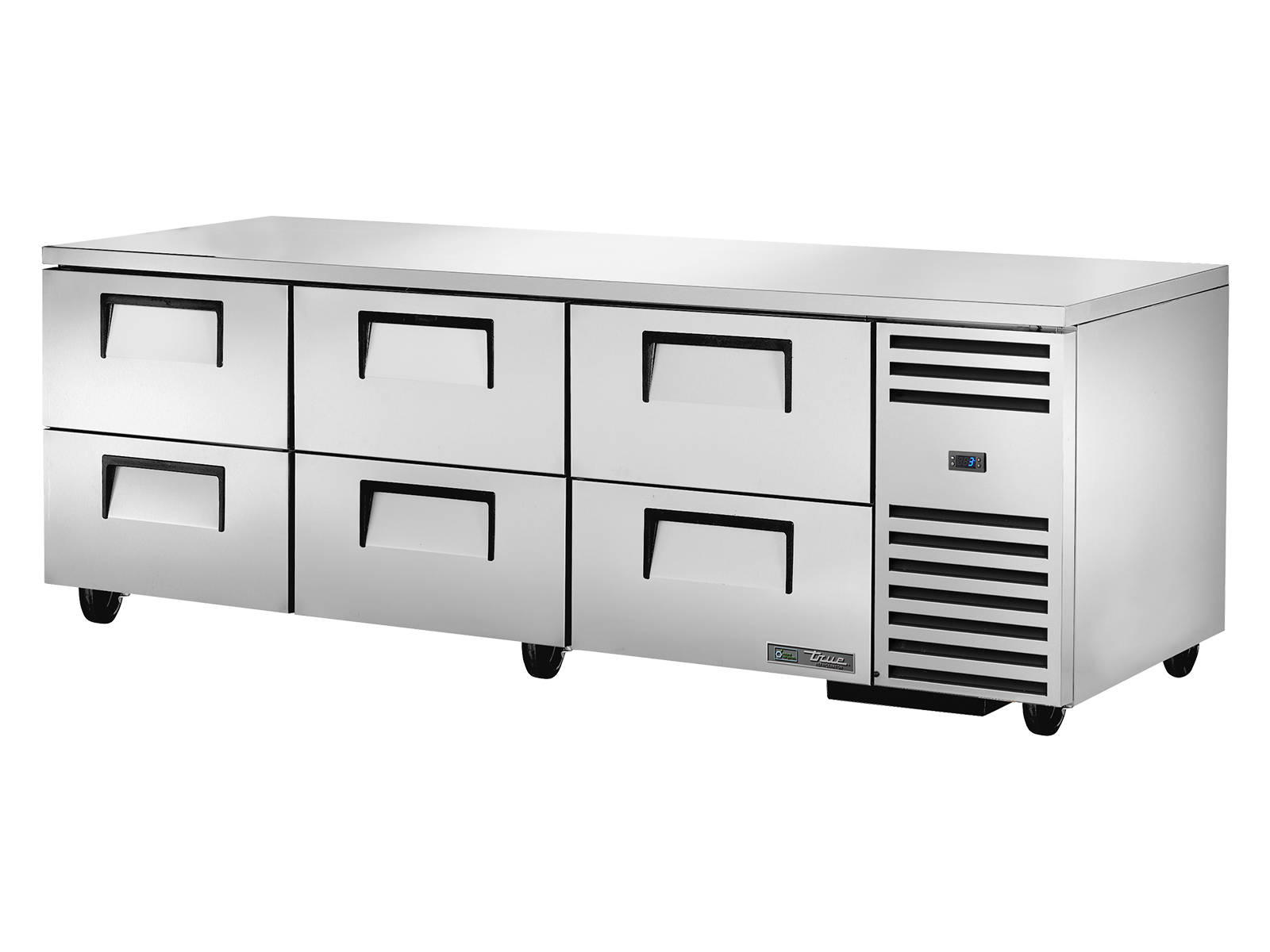 TRUE 6 Drawer Undercounter Refrigerator - TUC-93D-6-HC