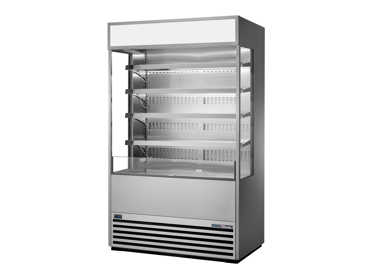 TRUE Glass Sided True Standard Look Merchandiser 1200mm Width - TOAM-48GS-HC-TSL01