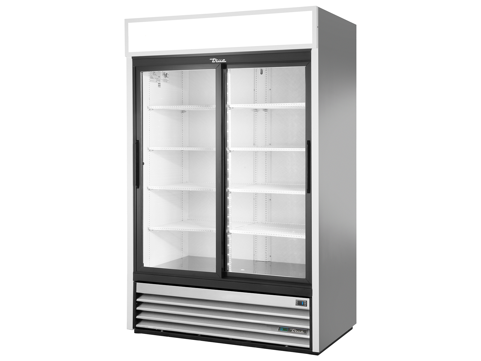 TRUE 2 Slide Door Merchandiser - GDM-47-HC-LD